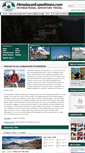 Mobile Screenshot of himalayanexpeditions.com